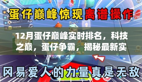 揭秘最新巅峰排名背后的神秘力量，蛋仔争霸科技之巅的实时排名解析