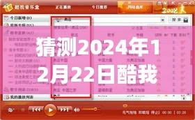 酷我音乐盒预见未来之声，2024年12月22日实时榜单全新体验展望