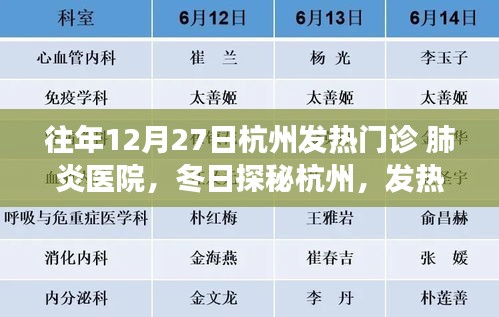 冬日探秘杭州发热门诊背后的绿色之旅，寻找心灵的静谧之地