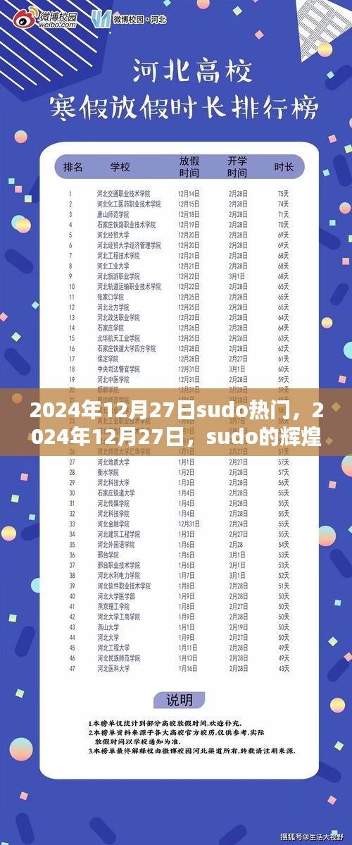 回顾与前瞻，2024年12月27日，sudo的辉煌时刻与未来展望