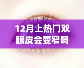 双眼皮时尚与心灵之旅，十二月双眼皮下的宁静与美景不变窄的魅力