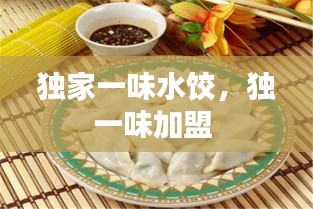 独家一味水饺，独一味加盟 
