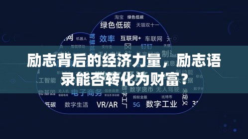 励志背后的经济力量，励志语录能否转化为财富？