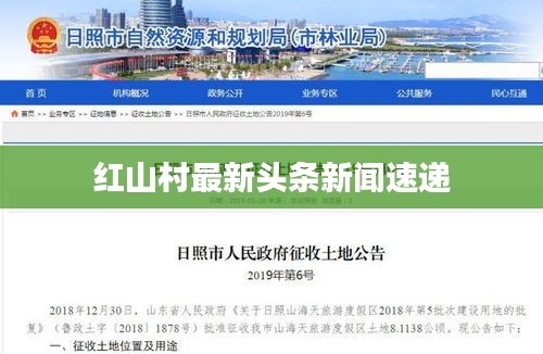 红山村最新头条新闻速递