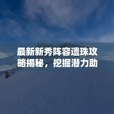 最新新秀阵容遗珠攻略揭秘，挖掘潜力助力团队登顶荣耀之巅